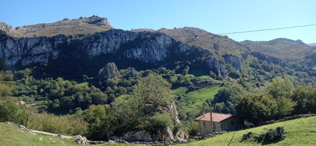 Amplia Y Comoda Casa De Piedra Con Porche Y Jardin San Roque de Ríomiera Esterno foto